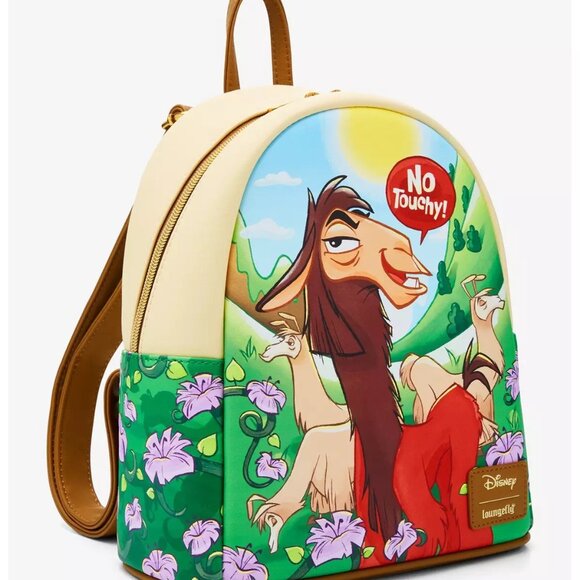 Loungefly Disney The Emperor\'s New Groove Kuzco No Touchy Mini Backpack NWT